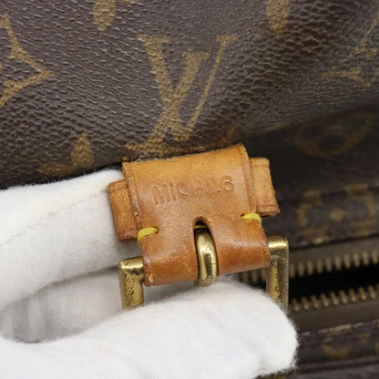 Louis Vuitton Vintage Montsouris Monogram Canvas, Brown, Canvas, Backpack