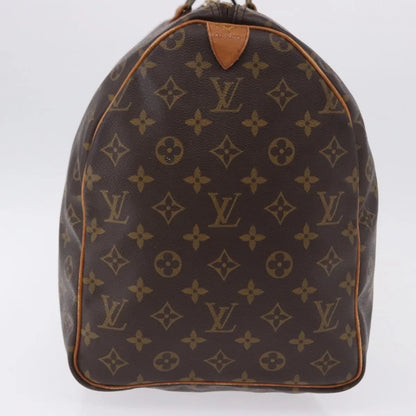 Louis Vuitton Keepall Monogram, Brown, Canvas, Travel Bag