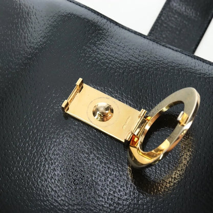 Celine Vintage logo ring shoulder bag Patent Leather, Green, Patent Leather, Shoulder Bag