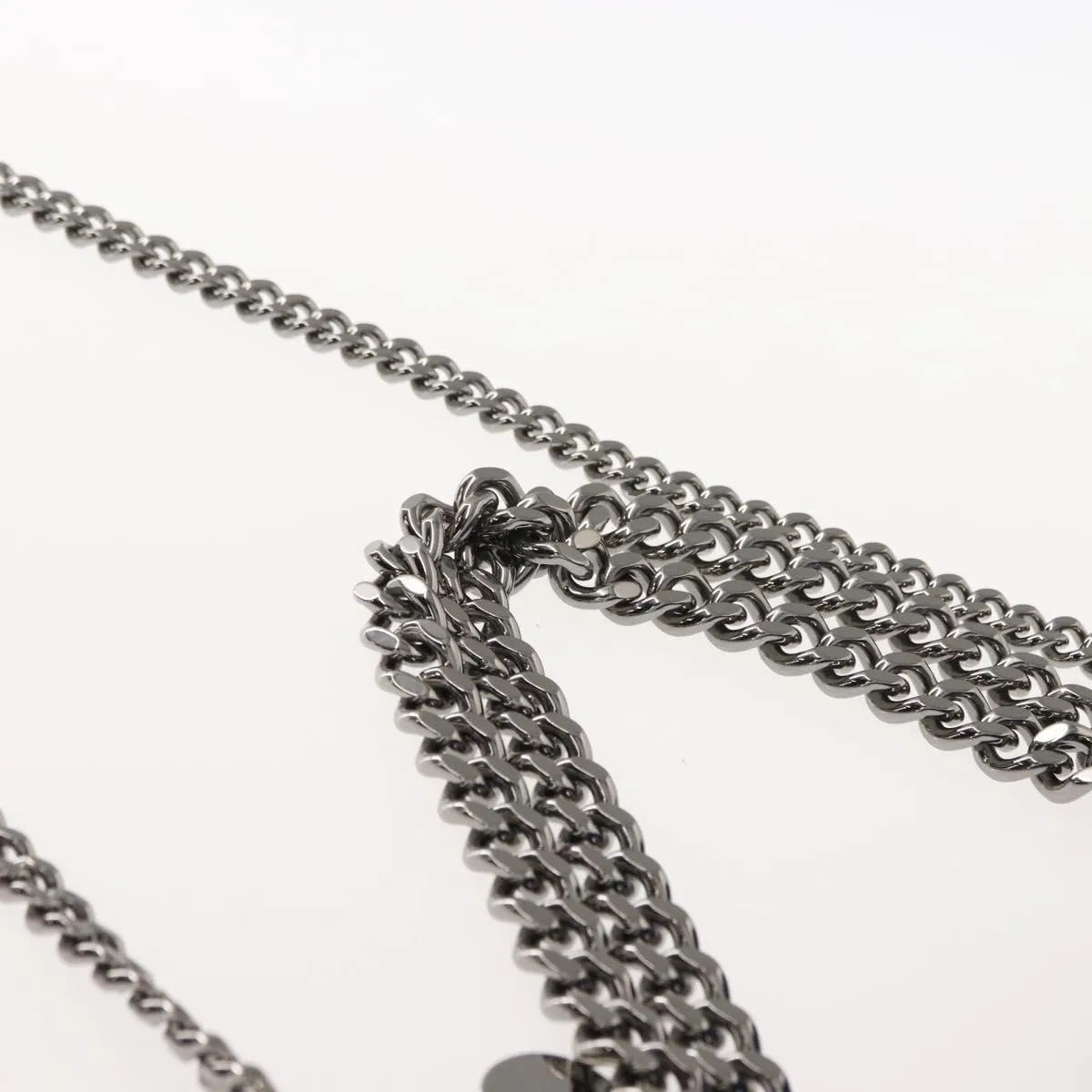 Stella McCartney Falabella Fold Over Shaggy Deer, Blue, Polyester, Shoulder Bag
