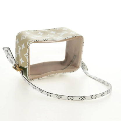 Louis Vuitton Beach Limited Edition Colored Monogram Giant, Green, Canvas, Clutch