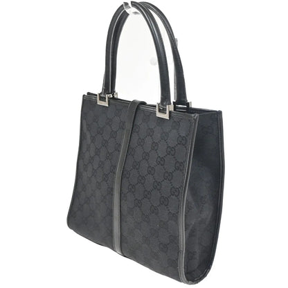 Gucci Jackie Tote GG Canvas, Black, Canvas, Handbag