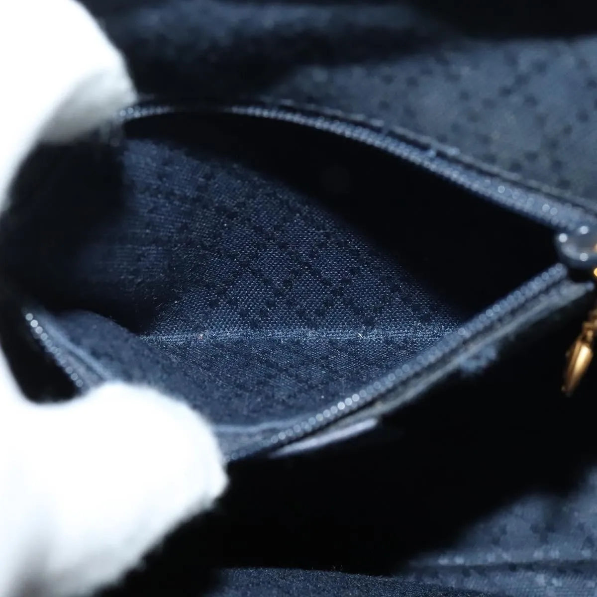 Gucci Gucci bamboo daim, Navy, Suede, Backpack