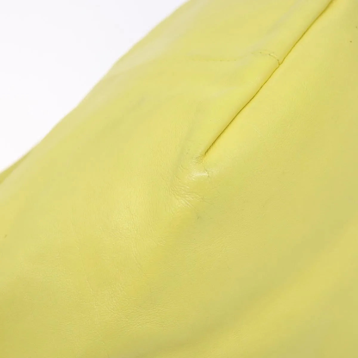 Bottega Veneta Double Knot Hobo Leather, Yellow, Leather, Handbag