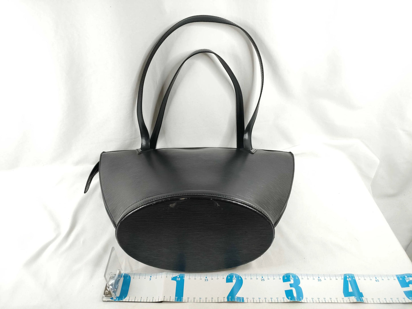 Louis Vuitton Saint Jacques Epi Leather, Black, Leather, Shoulder Bag