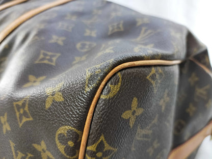 Louis Vuitton Keepall Monogram Canvas, Brown, Canvas, Travel Bag