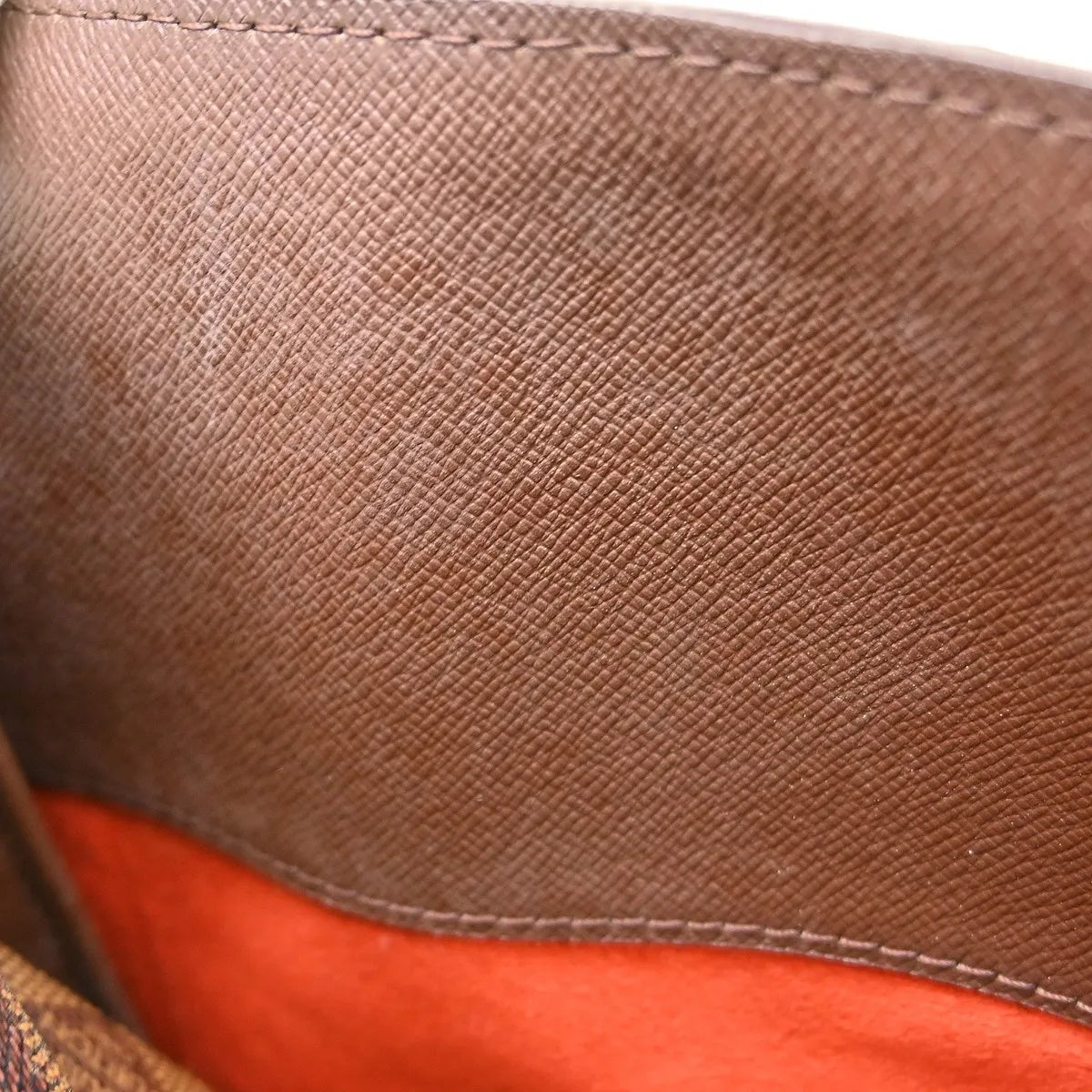 Louis Vuitton Triana Damier, Brown, Canvas, Handbag