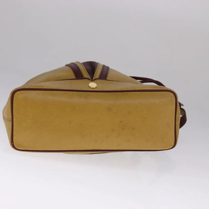 cartier Must de Cartier seau Leather, Yellow, Leather, Shoulder Bag