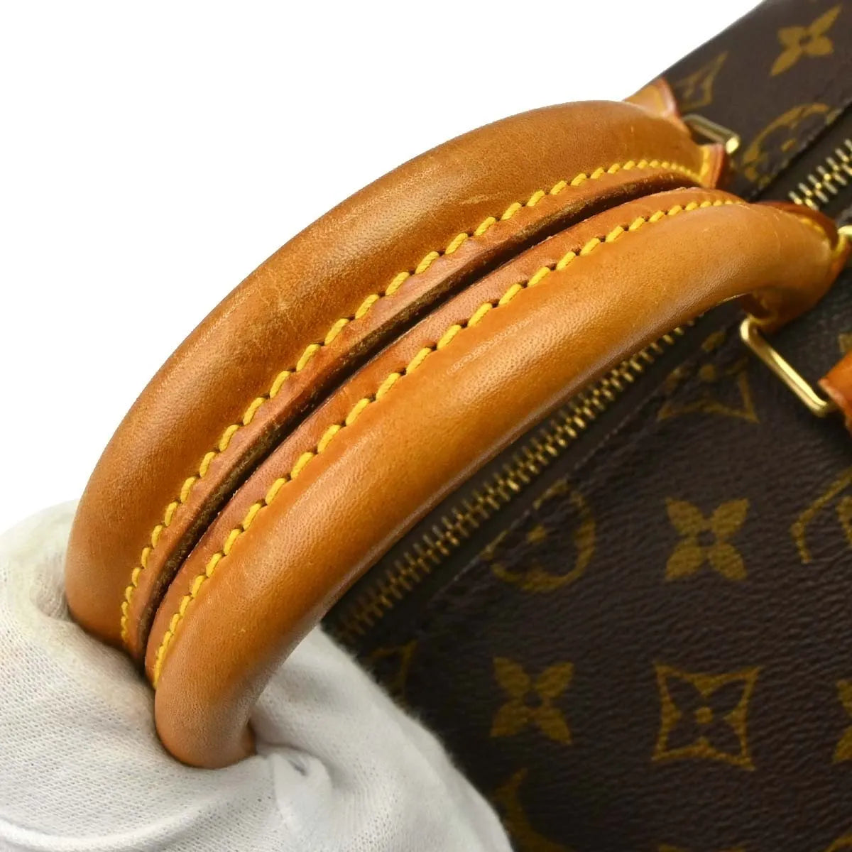 Louis Vuitton Speedy Monogram, Brown, Canvas, Handbag