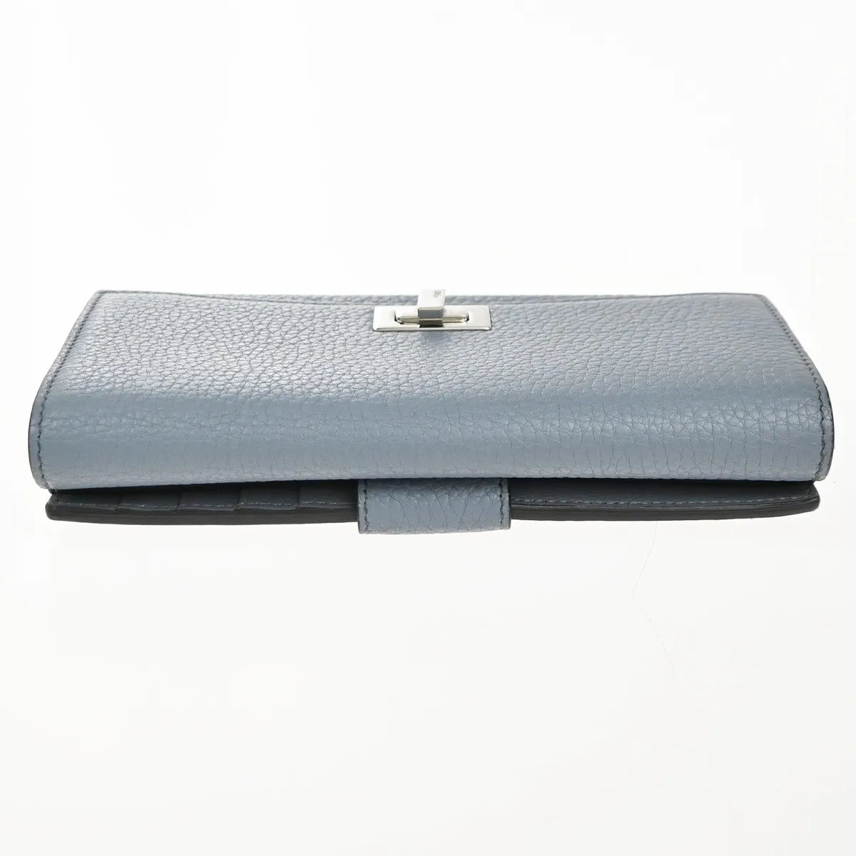 Fendi Peekaboo Leather, Blue, Leather, Wallet