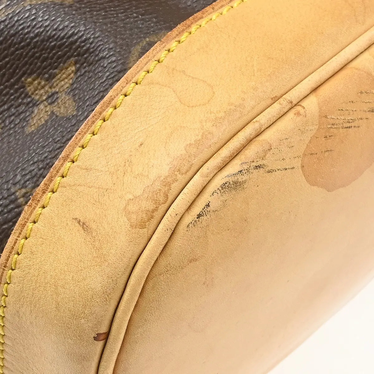 Louis Vuitton Vintage Montsouris Monogram Canvas, Brown, Canvas, Backpack
