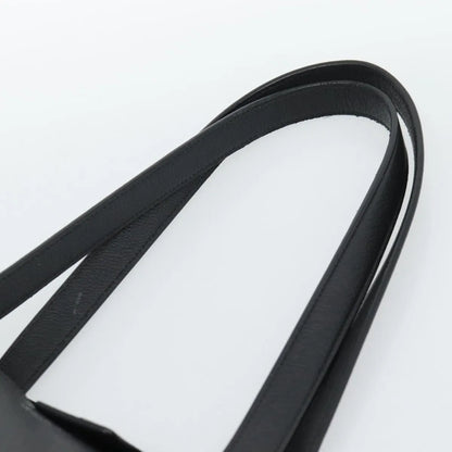 Saint Laurent Bold Tote Leather, Black, Leather, Tote Bag