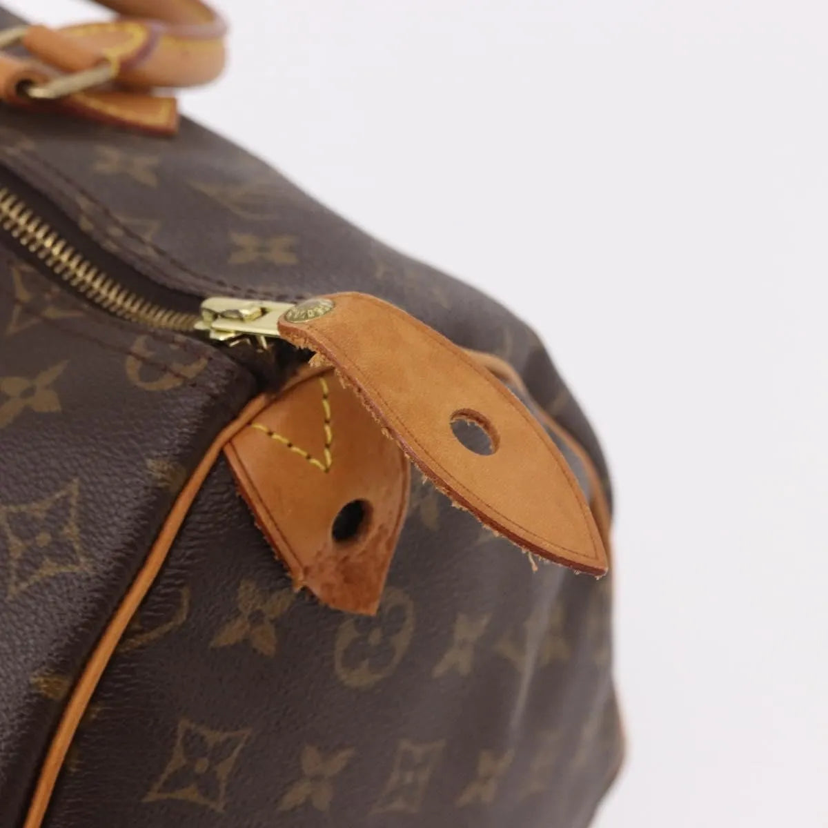 Louis Vuitton Speedy Monogram Canvas, Brown, Canvas, Handbag