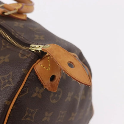 Louis Vuitton Speedy Monogram Canvas, Brown, Canvas, Handbag