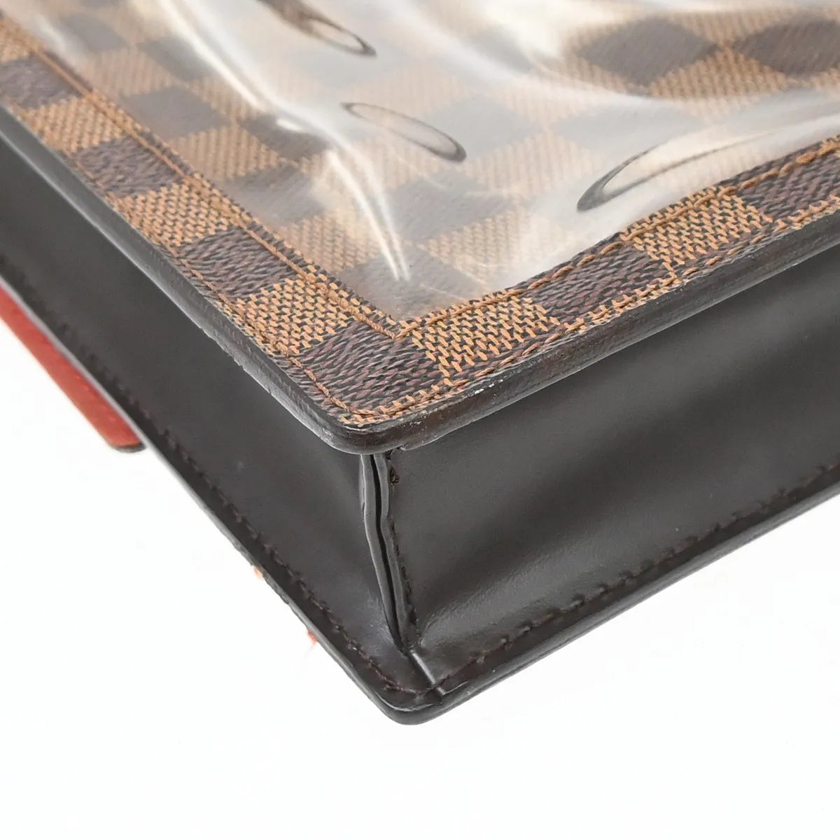 Louis Vuitton Portobello Messenger Damier, Brown, Canvas, Clutch