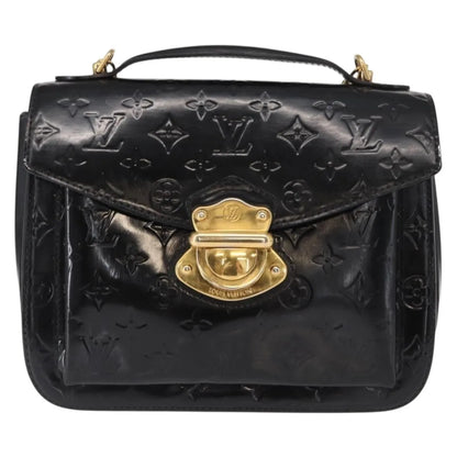 Louis Vuitton Mirada Monogram Vernis, Black, Patent Leather, Handbag