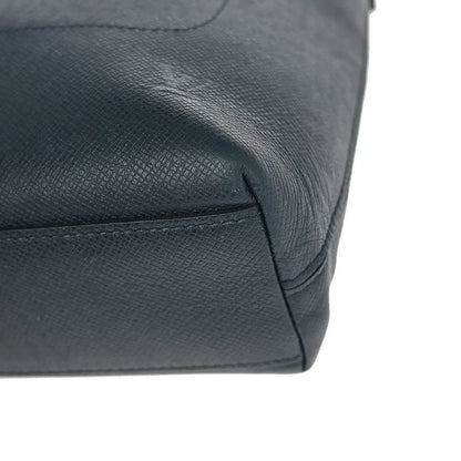 Louis Vuitton Grigori Tote Taiga Leather, Blue, Leather, Tote Bag