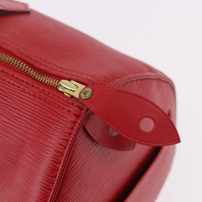 Louis Vuitton Speedy Epi Leather, Red, Leather, Handbag