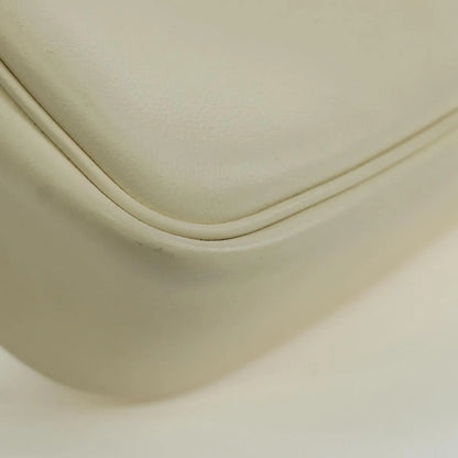Fendi Easy 2 Baguette Leather, Beige, Leather, Crossbody Bag