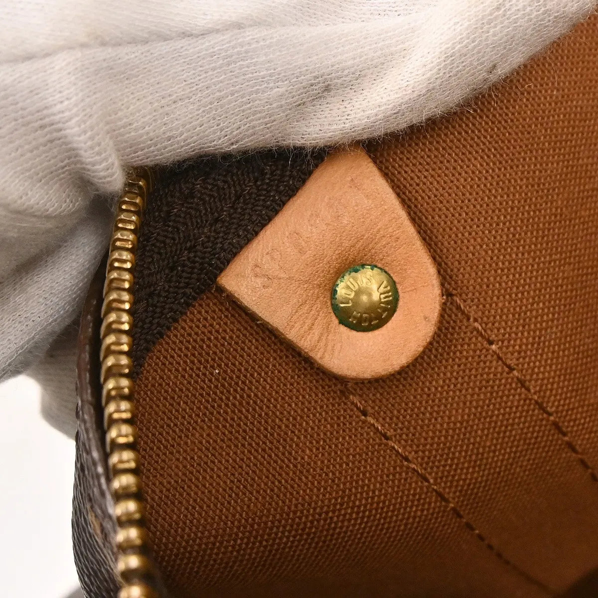 Louis Vuitton Keepall Monogram, Brown, Canvas, Handbag