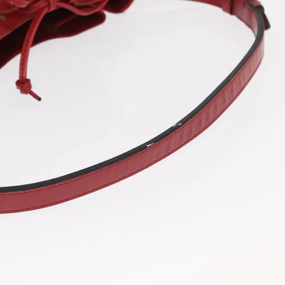 Louis Vuitton Petit Noe Epi Leather, Red, Leather, Shoulder Bag