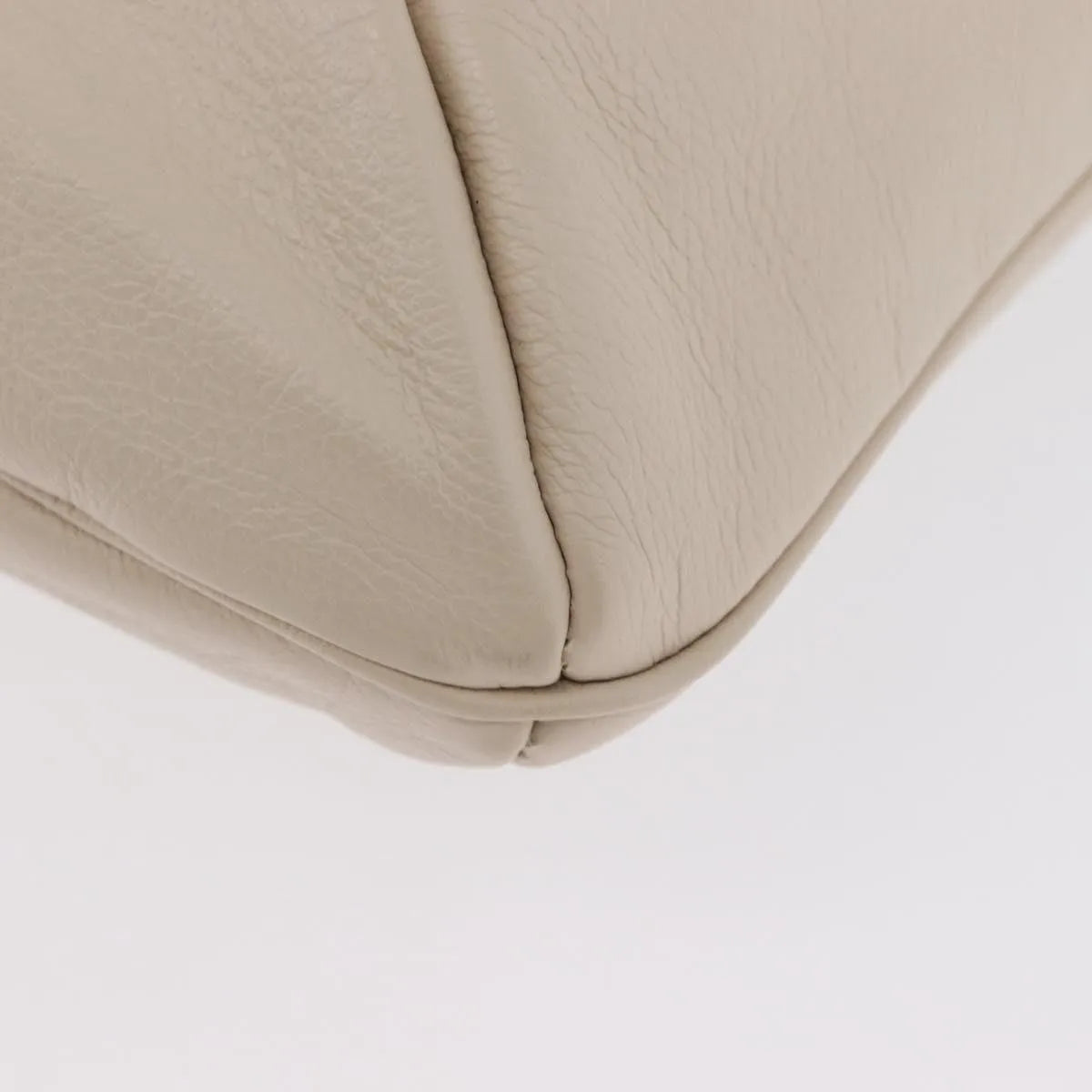 Saint Laurent Vintage handbag Leather, Beige, Leather, Handbag