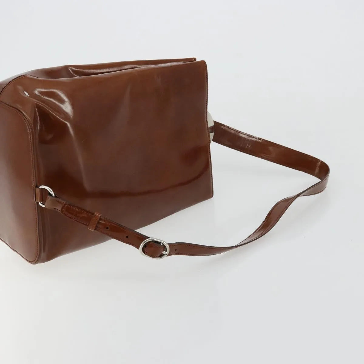 cartier Panthère Shoulder Patent leather, Brown, Patent Leather, Shoulder Bag