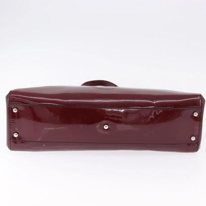 Cartier Marcello Patent leather, Burgundy, Patent Leather, Handbag