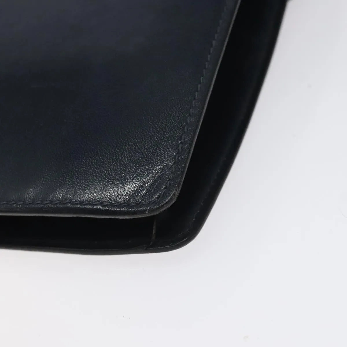 Celine Vintage Leather, Navy, Leather, Shoulder Bag