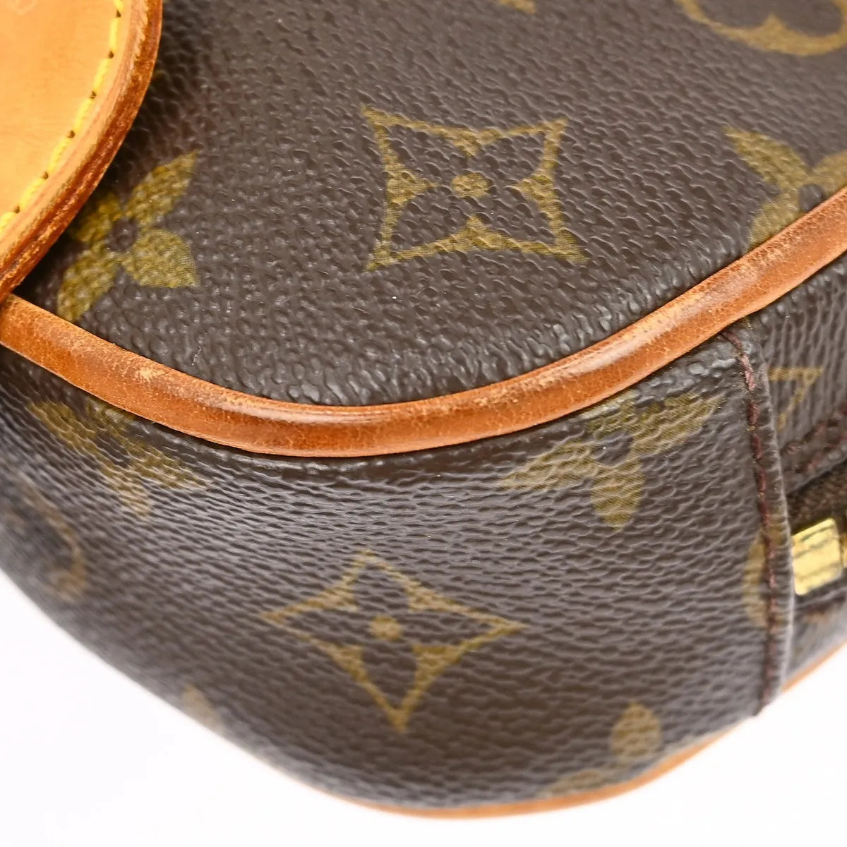 Louis Vuitton Pochette Gange Monogram Canvas, Brown, Canvas, Clutch