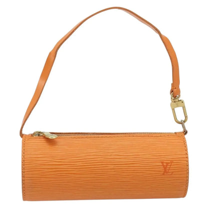 Louis Vuitton Soufflot Pochette Epi Leather, Orange, Leather, Clutch