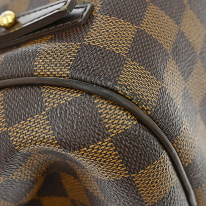 Louis Vuitton Rivington Satchel Damier, Brown, Canvas, Shoulder Bag