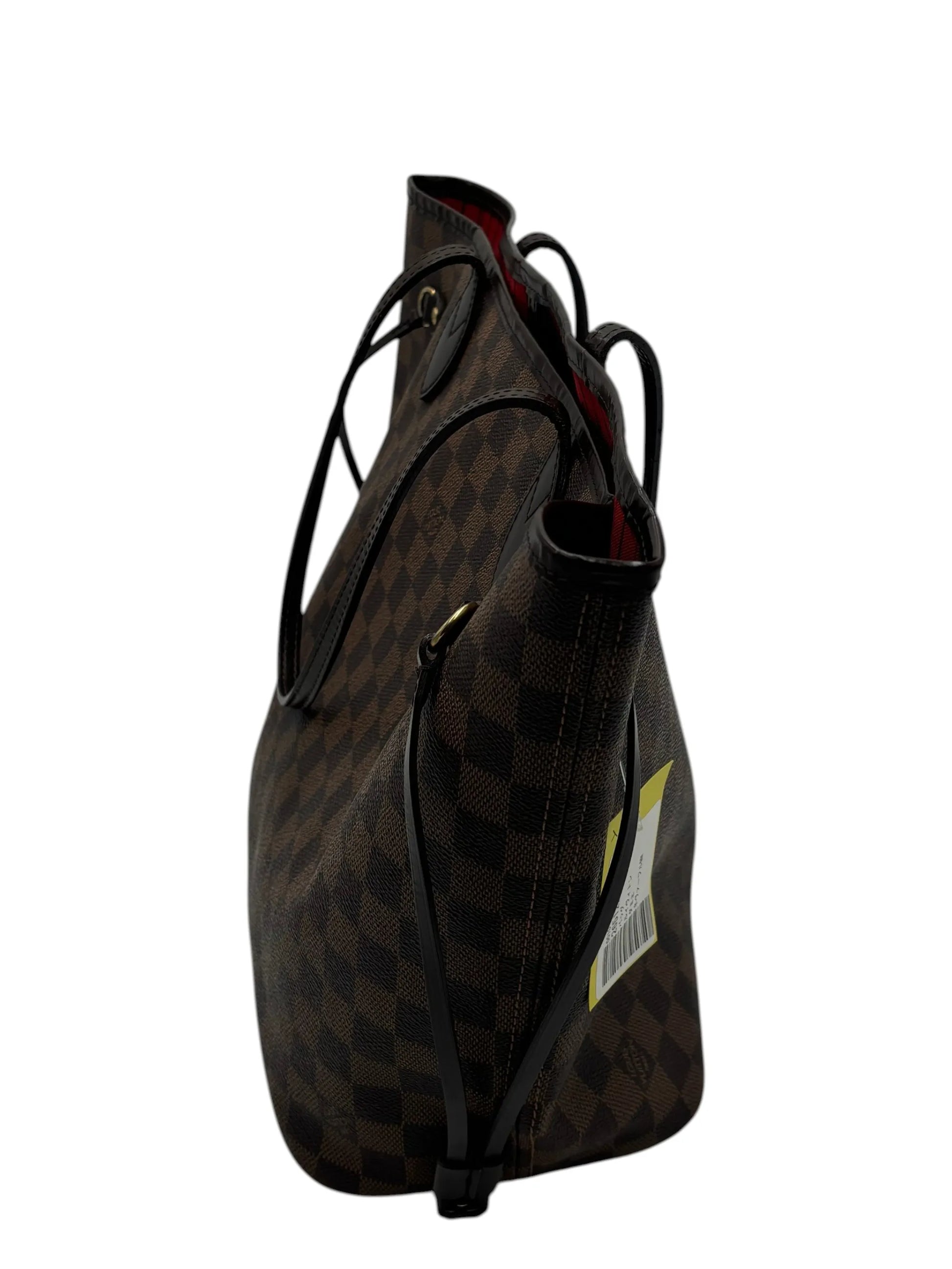 Louis Vuitton Neverfull Tote Damier, Brown, Canvas, Tote Bag