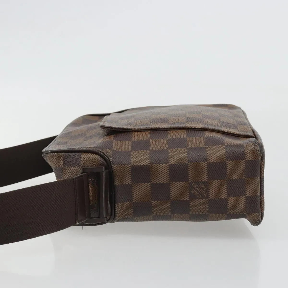 Louis Vuitton Olav Damier, Brown, Canvas, Shoulder Bag