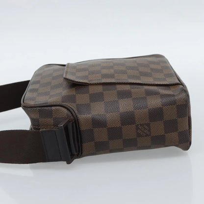 Louis Vuitton Olav Damier, Brown, Canvas, Shoulder Bag