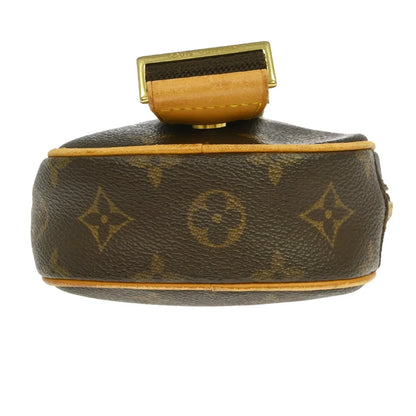 Louis Vuitton Pochette Gange Monogram Canvas, Brown, Canvas, Clutch