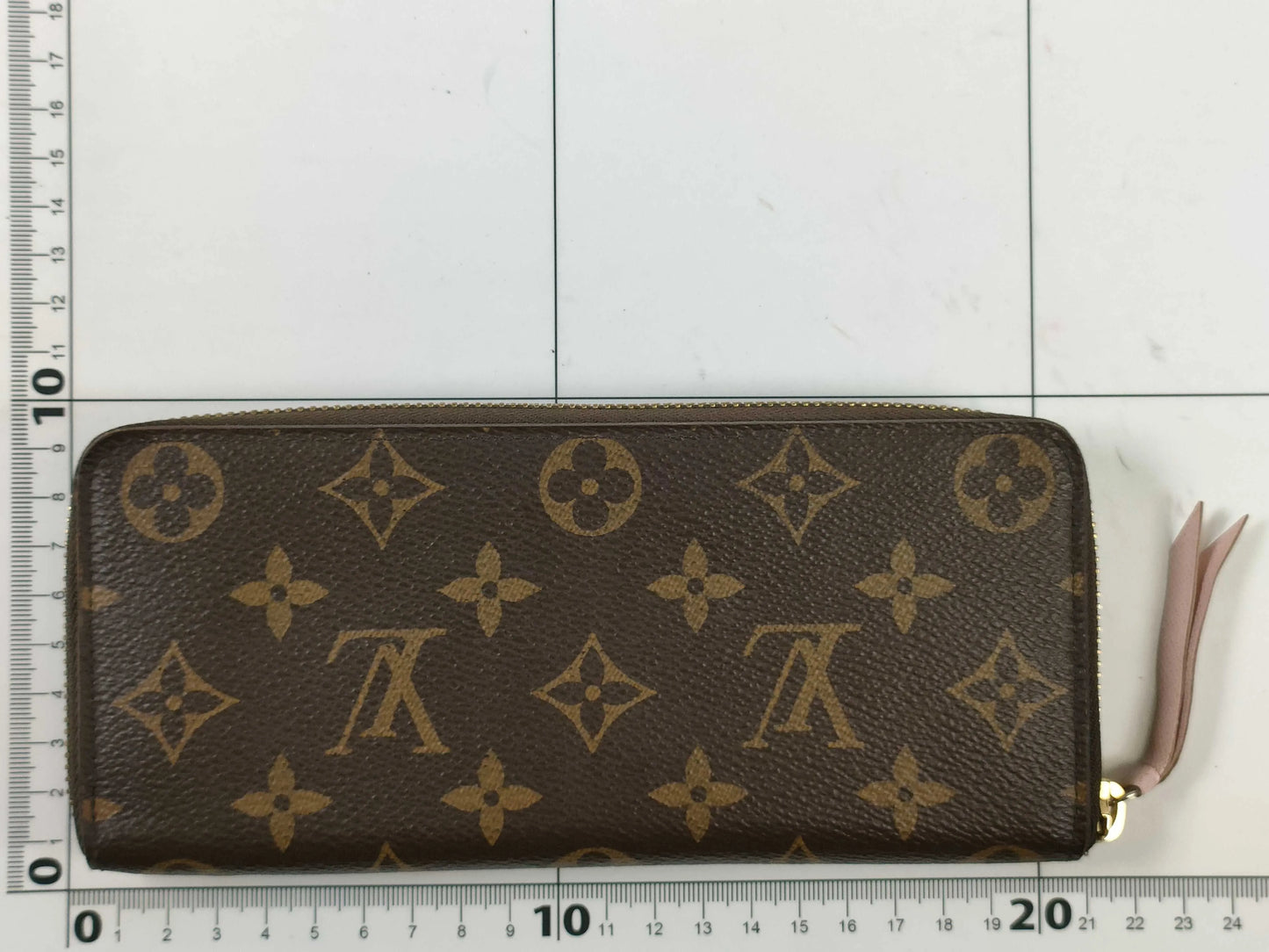 Louis Vuitton Clemence Monogram Canvas, Brown, Canvas, Wallet