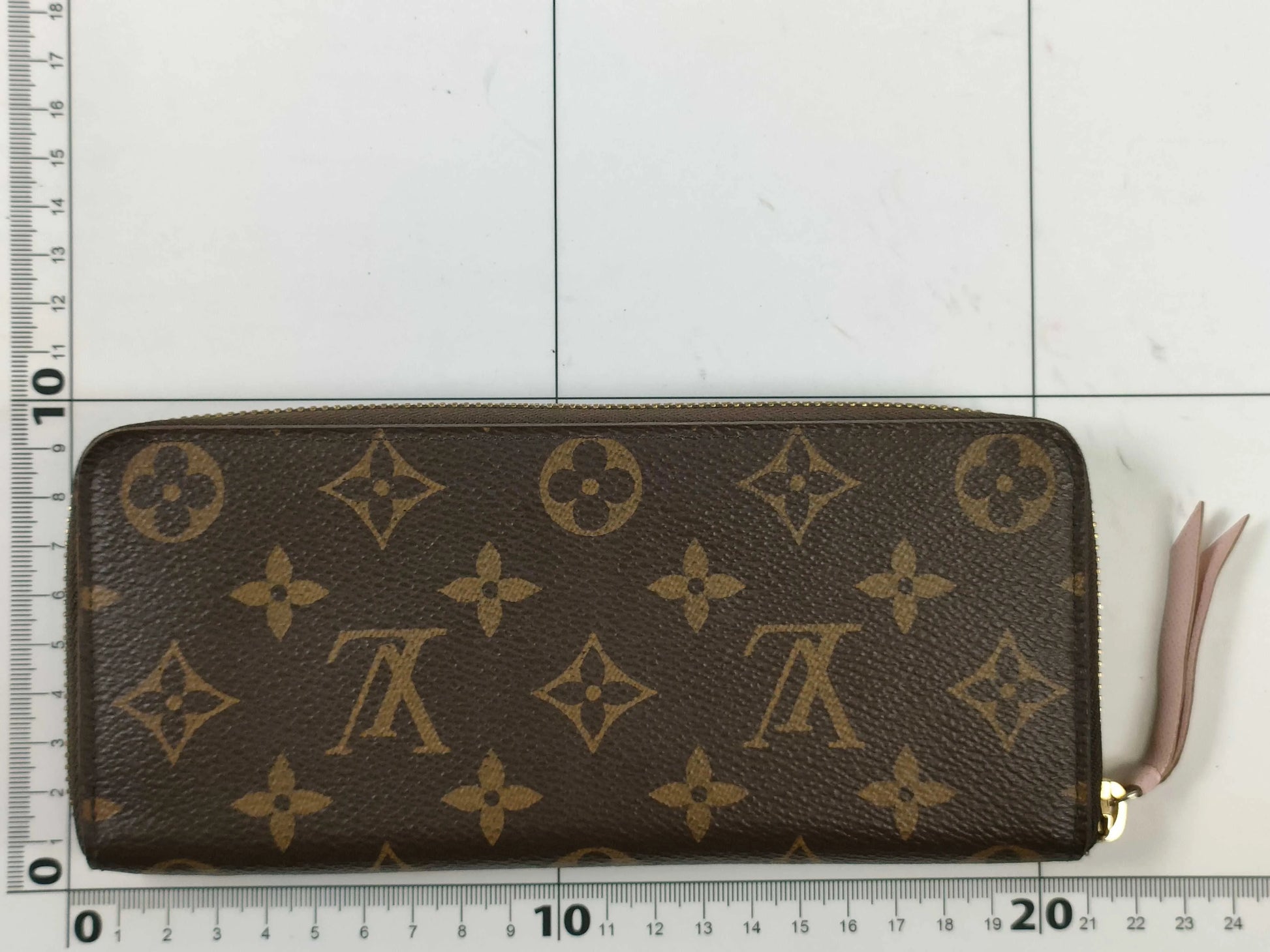 Louis Vuitton Clemence Monogram Canvas, Brown, Canvas, Wallet