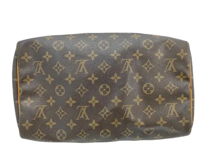 Louis Vuitton Speedy Monogram Canvas, Brown, Canvas, Handbag