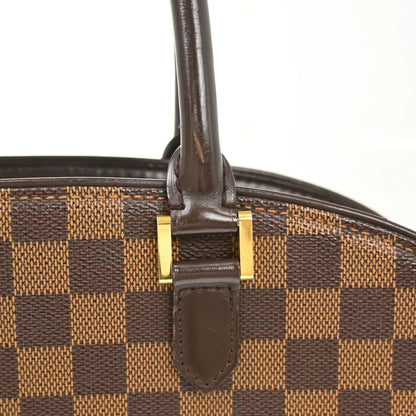 Louis Vuitton Sarria Damier, Brown, Canvas, Handbag