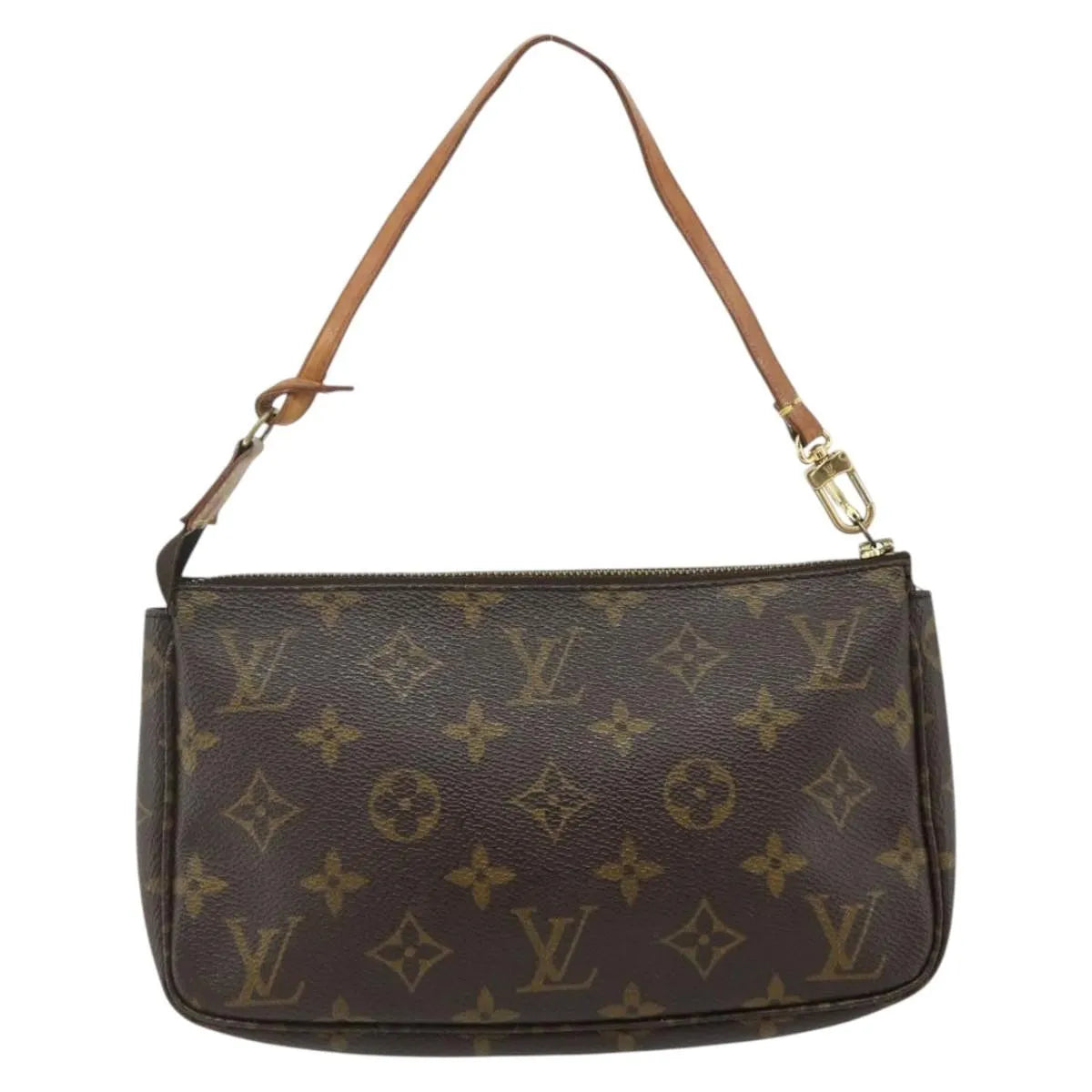 Louis Vuitton Pochette Accessoires NM Monogram Canvas, Brown, Canvas, Clutch