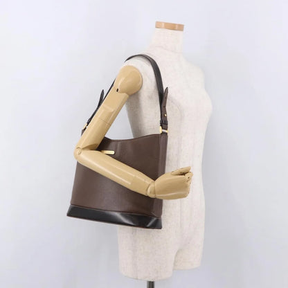 Burberry Vintage Leather, Brown, Leather, Shoulder Bag