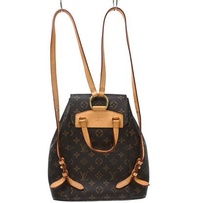Louis Vuitton Montsouris NM Monogram Canvas, Brown, Canvas, Backpack