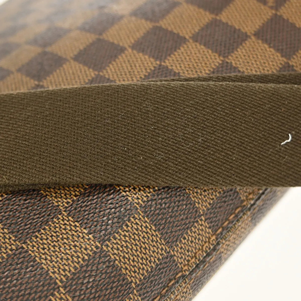 Louis Vuitton Brooklyn Damier, Brown, Canvas, Crossbody Bag