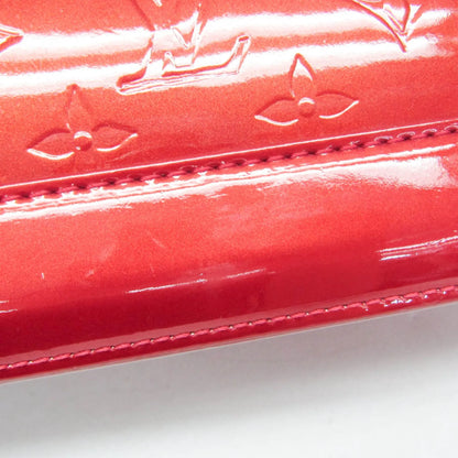 Louis Vuitton Alma Monogram Vernis, Red, Patent Leather, Handbag