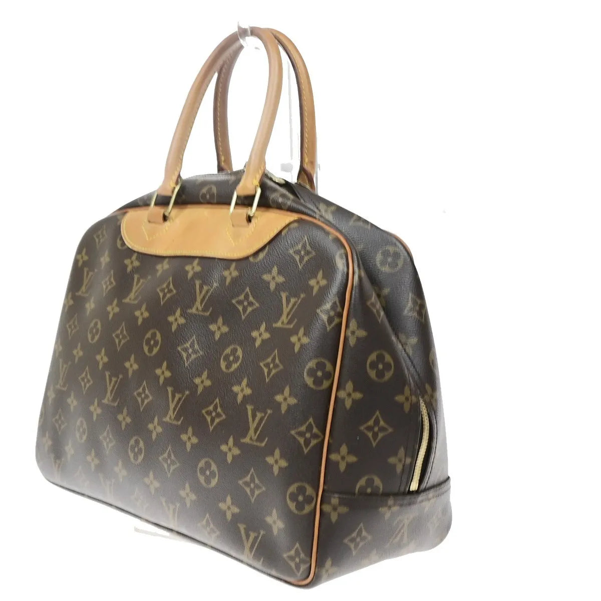 Louis Vuitton Deauville Monogram, Brown, Canvas, Handbag