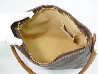Louis Vuitton Monogram Looping Monogram Canvas, Brown, Canvas, Shoulder Bag