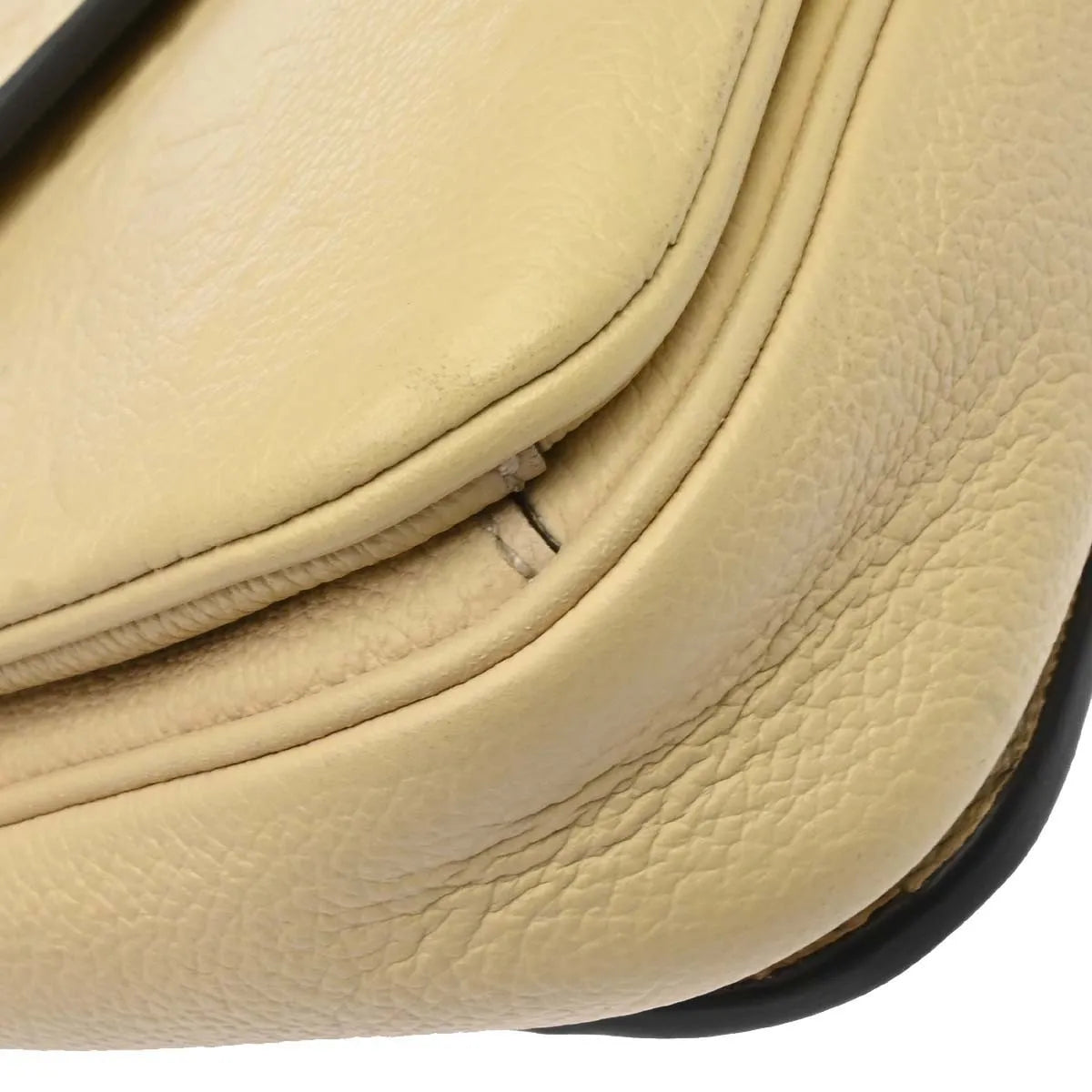 Louis Vuitton Braided Handle Pochette Metis Monogram Empreinte Leather, White, Leather, Handbag