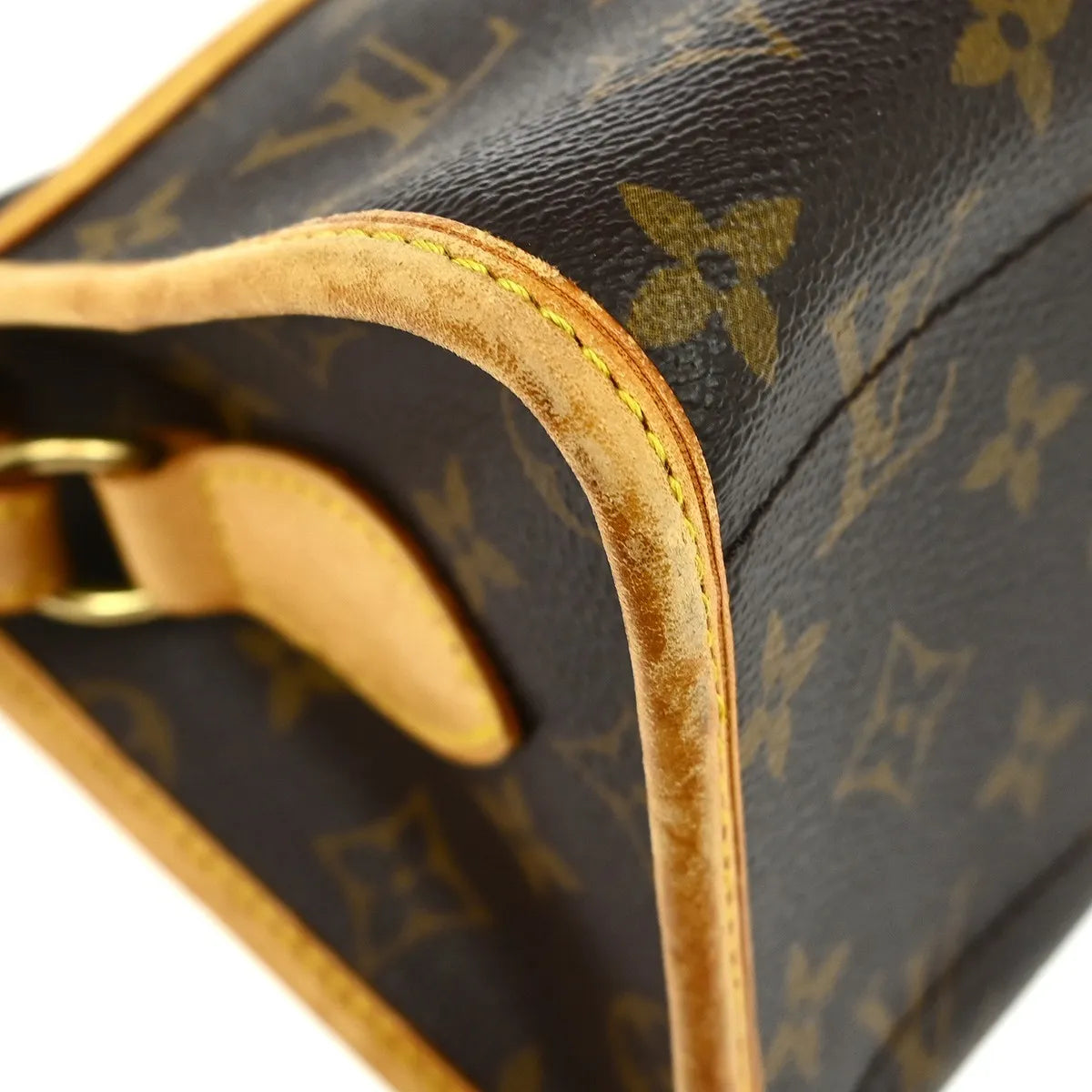 Louis Vuitton Popincourt Handle Monogram Canvas, Brown, Canvas, Shoulder Bag