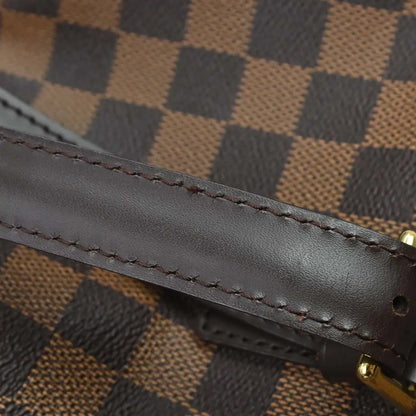 Louis Vuitton Chelsea Damier, Brown, Canvas, Tote Bag